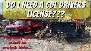 DO YOU NEED A CDL FOR FIREWOOD  183 [upl. by Niamart235]