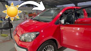 FRANJA polarizada al VW UP ☀️ Banner  Sombra  AlfredoAbaid17 [upl. by Agamemnon505]