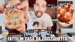 PROVIAMO A CUCINARE LA FOCACCIAMUFFIN  FATTO IN CASA DA CRISTIANETTA [upl. by Enyahs]