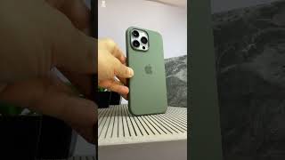 Apple’s New OLIVE SILICONE IPHONE 14 Pro Max CASE ON ALL PHONE COLORS  Unboxing shorts [upl. by Heringer]