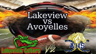 Louisiana High School Football Avoyelles Mustangs vs Lakeview Gators [upl. by Sane]