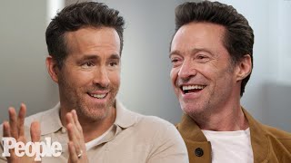 Ryan Reynolds amp Hugh Jackman Interview Each Other  PEOPLE [upl. by Nivag]