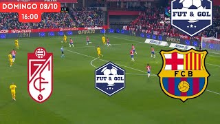 🔴GRANADA  BARCELONA EN VIVO  LIGA DE ESPAÑA EN FUT AND GOL [upl. by Havstad]