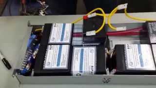 How to replace the batteries for a RBC43 [upl. by Ahsiled]