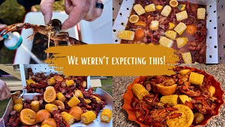 CAJUN SAUCE CRAWFISH BOIL BATTLE  WHOS THE BEST [upl. by Rollins]