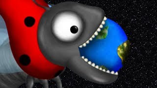 Giant Ladybug Eats the Earth  Tasty Planet Forever  Pungence [upl. by Sualocin]