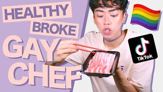 Healthy Broke Gay Chef  What a Tiktoker Eats In A Day  worldofxtra [upl. by Reinhardt147]