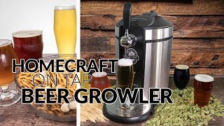 CBD5SS  Homecraft OnTap Beer Growler System [upl. by Lafleur943]