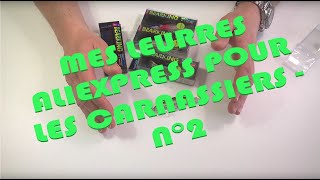 MES LEURRES ALIEXPRESS POUR LES CARNASSIERS  N°2 [upl. by Bathilda]