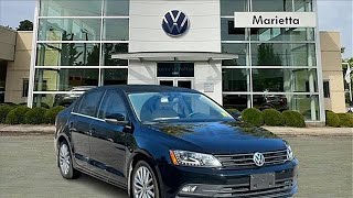 2016 Volkswagen Jetta Marietta GA M1567B [upl. by Avrenim627]