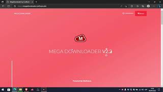 MEGADOWNLOADER v221  New MegaDownloader  MEGA sin limites  2023 [upl. by Burgess879]