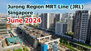 Jurong Region Line JRL MRT Singapore June 2024 [upl. by Girhiny]