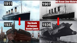 The Death of Famous Ocean Liners [upl. by Asnarepse]