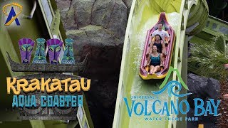 Krakatau Aqua Coaster POV  Universals Volcano Bay Water Theme Park [upl. by Athallia872]