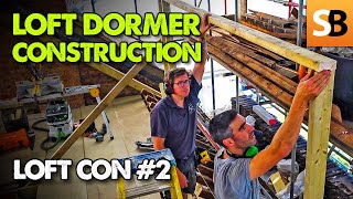 Dormer Construction  Loft Conversion 2 [upl. by Alton]