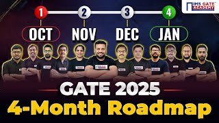 4 months GATE 2025 Preparation Strategy  How to crack GATE 2025 in 4 months  IMS GATE Academy [upl. by Nnyltiak737]