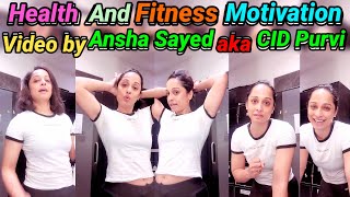 Ansha Sayed❤️Aka❤️CID🔎🔍💯😊Purvi😉Mam 🥰say🥳drink🍻🍺🙂water💧🥤hydrated😍be✨young⚡forever😘Go😎Gym👑2024👑Video😻😁 [upl. by Burn222]