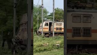 WAP7 Grand Entry wap7 indianrailways shorts [upl. by Gschu]