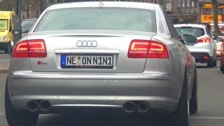 Audi S8  52l V10  little Acceleration Exhaust Sound D3 [upl. by Wagner846]