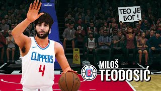 Milos Teodosic  NBA 2K18 First Look [upl. by Reneta843]