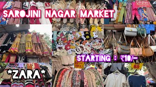 Sarojini Nagar Market Exploration  Unveiling Delhi’s Trendy Hub  2024  Nishu Aggarwal [upl. by Aihsei179]