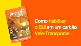 Como habilitar o Bilhete Único Intermunicipal em um cartão ValeTransporte [upl. by Bronez723]