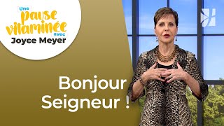 Pause vitaminée avec Joyce  Commencez la journée avec Dieu  Maîtriser mes pensées [upl. by Kathie]