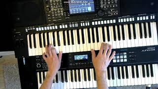 Vengaboys  Shalala lala cover instrumental keyboard [upl. by Ilsel217]