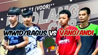 WIWIDBAGUS Pantisuko vs VANOANDI New Central 🏓🏓 16 Besar Mbolang Cup 2024 [upl. by Oemac]