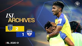 ISL Archives  Kerala Blasters FC 21 Bengaluru FC [upl. by Amado]