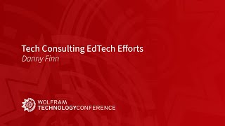 Tech Consulting EdTech Efforts [upl. by Montgomery631]