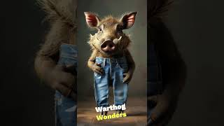 warthogs in action 😍😍 warthog shorts shortvideo [upl. by Rehpotsrhc]