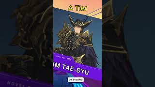 Solo Leveling Arise Hunter Tier List September 2024 sololevelingarise [upl. by Nolita]