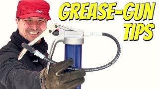 Change a grease gun cartridge  easy [upl. by Kapeed]