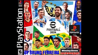 EFootball 2024 PS1  EurocopaCopa América [upl. by Paolo]