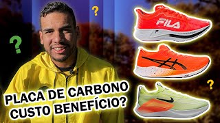 3 TÊNIS DE CORRIDA COM PLACA DE CARBONO [upl. by Ived]