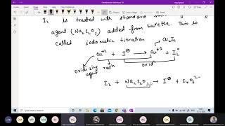 Iodimetric and Iodometric titration [upl. by Enniotna]