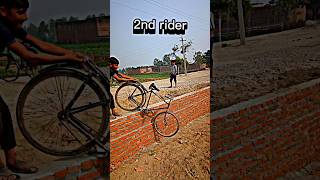 1st Or 2nd bala ger gaya 😱😰 cycle stunt cycling mtblife aamirthebicyclest Bossrider01 🚀😱 [upl. by Linad]