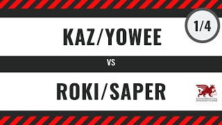 KAZYOWEE vs ROKISAPER 14 Bitwa Dwójek [upl. by Edlun]