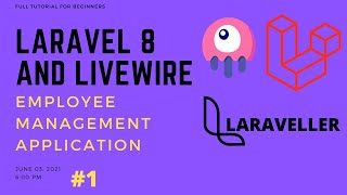 01 Laravel Livewire Tutorial  Employees Management Project  Setup Application [upl. by Theurich]