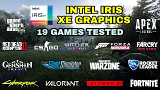 Intel Iris Xe Graphics Gaming Test  2021 [upl. by Adeys]