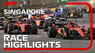 Race Highlights  2023 Singapore Grand Prix [upl. by Etsyrk]