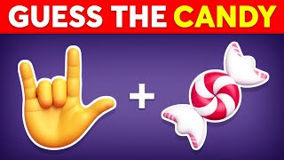 Can You Guess the CANDY by Emoji 🍬 [upl. by Gurevich]