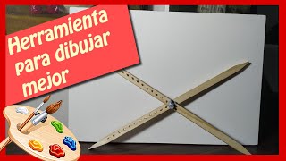 Como hacer tu Divisor Proporcional ECONÓMICO 🎨🎨 Herramienta para dibujar mejor [upl. by Yeoj]