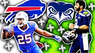 🁢 2016 🁢 BUF Bills  SEA Seahawks 🁢 Week 9 🁢 Condense Game [upl. by Semyaj582]