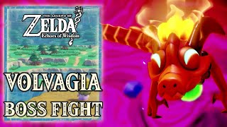 The Legend of Zelda Echoes of Wisdom  Volvagia Boss Fight [upl. by Mandych]