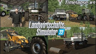 STEINE sammeln amp WINTERGERSTE säen mit TheCamPeRYT 🌱🚜💨 NEUE Investitionen🤔  LS22  Timelapse 9 [upl. by Elbert]