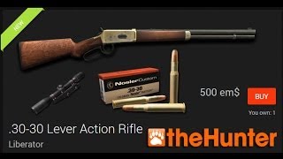 The Hunter 2014 3030 Lever Action Rifle winchester exclusive [upl. by Aicilet]