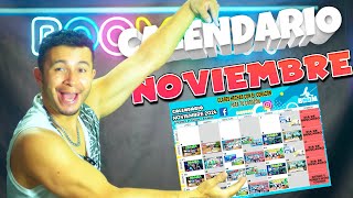 CALENDARIO NOVIEMBRE 2024  Boombox Fitness [upl. by Gonta747]