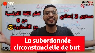 La proposition subordonnée circonstancielle de but 3ème année du collège [upl. by Dagmar]